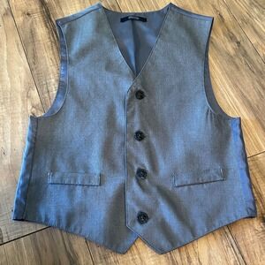 Nautica Boys Gray Vest - Size 7 - Kids Formal‎ Occasion Outfit